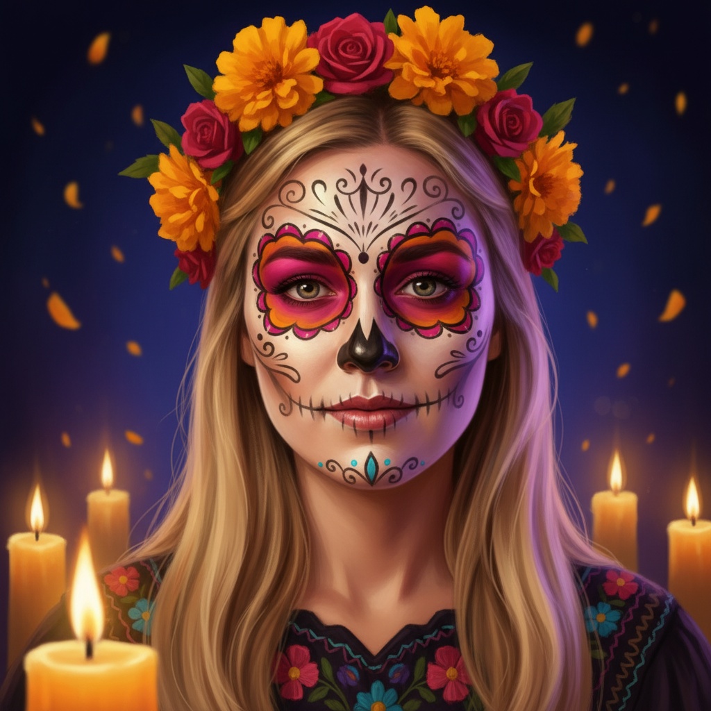 Sugar Skull Portrait